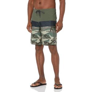 imageQuiksilver Mens Standard Surfsilk Stretch 20 Inch Boardshort Swim TrunkNavy Blazer Eqybs04556