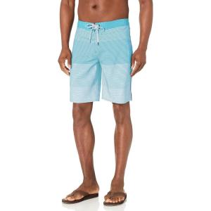 imageQuiksilver Mens Standard Surfsilk Stretch 20 Inch Boardshort Swim TrunkPacific Blue Eqybs04528