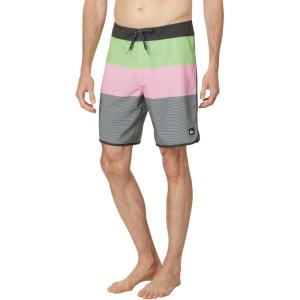 imageQuiksilver Mens Surfsilk Tijuana 19 Boardshort Swim TrunkParadise Green