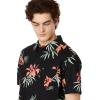 imageQuiksilver Mens Apero Classic Button Up Woven TopBlack Aop Mix Bag Ss 241