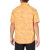 imageQuiksilver Mens Apero Classic Button Up Woven TopCanyon Clay Aop Better 241