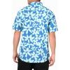 imageQuiksilver Mens Apero Classic Button Up Woven TopMonaco Blue Aop Better 241