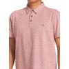 imageQuiksilver Mens Sunset Cruise Collared Polo ShirtRed Ochre