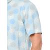 imageQuiksilver Mens Urchins Button Up Woven TopStarlight Blue Urchins Woven 241