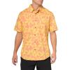 imageQuiksilver Mens Apero Classic Button Up Woven TopCanyon Clay Aop Better 241