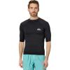 imageQuiksilver Mens Everyday Upf50 Short Sleeve RashguardBlack