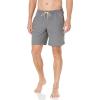 imageQuiksilver Mens Standard Balance Volley Swim Trunk Bathing SuitHeather Grey