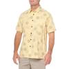 imageQuiksilver Mens Urchins Button Up Woven TopDouble Cream Urchins Woven 241
