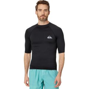 imageQuiksilver Mens Everyday Upf50 Short Sleeve RashguardBlack