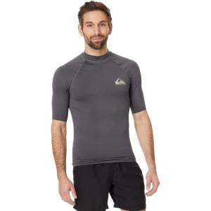 imageQuiksilver Mens Everyday Upf50 Short Sleeve RashguardIron Gate