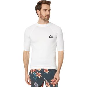 imageQuiksilver Mens Everyday Upf50 Short Sleeve RashguardWhite