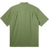 imageQuiksilver  Mens Tahiti Palms 4 Woven Shirt Color Sea Glass Size XLarge