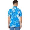 imageQuiksilver Mens Cruise Town Button Up Woven TopDirectoire Blue Cruise Town 234