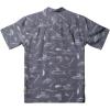 imageQuiksilver Mens Kings Cliff Button Up Woven ShirtBlack Line Spinner