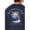 imageQuiksilver Mens Palm Island Long Sleeve Screen TeeNavy