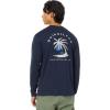 imageQuiksilver Mens Palm Island Long Sleeve Screen TeeNavy