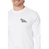 imageQuiksilver Mens Palm Island Long Sleeve Screen TeeWhite