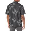 imageQuiksilver Mens Skipped Out Button Up Woven TopBlack Skipped Out 234
