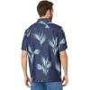 imageQuiksilver Mens Skipped Out Button Up Woven TopEstate Blue Skippe Out 234