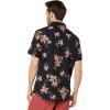 imageQuiksilver Mens Stott Button Up Woven ShirtBlack Holidazed