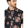 imageQuiksilver Mens Stott Button Up Woven ShirtBlack Holidazed