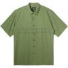 imageQuiksilver  Mens Tahiti Palms 4 Woven Shirt Color Sea Glass Size XLarge