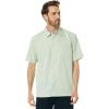 imageQuiksilver Mens Kings Cliff Button Up Woven ShirtSubtle Green Kingscliff