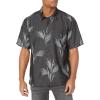 imageQuiksilver Mens Skipped Out Button Up Woven TopBlack Skipped Out 234