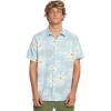 imageQuiksilver Mens Stott Button Up Woven ShirtClear Sky Trippy Floral