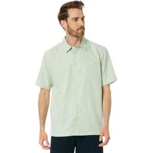 imageQuiksilver Mens Kings Cliff Button Up Woven ShirtSubtle Green Kingscliff