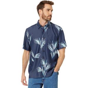 imageQuiksilver Mens Skipped Out Button Up Woven TopEstate Blue Skippe Out 234