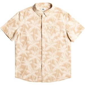 imageQuiksilver Mens Stott Button Up Woven ShirtPlage Fleeting Moment