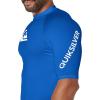 imageQuiksilver Mens Standard All Time Short Sleeve Rashguard UPF 50 Sun Protection Surf ShirtElectric Royal