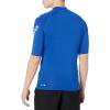 imageQuiksilver Mens Standard All Time Short Sleeve Rashguard UPF 50 Sun Protection Surf ShirtElectric Royal