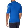 imageQuiksilver Mens Standard All Time Short Sleeve Rashguard UPF 50 Sun Protection Surf ShirtElectric Royal