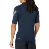 imageQuiksilver Mens Standard All Time Short Sleeve Rashguard UPF 50 Sun Protection Surf ShirtNavy Blazer