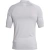 imageQuiksilver Mens Standard All Time Short Sleeve Rashguard UPF 50 Sun Protection Surf ShirtSleet Heather