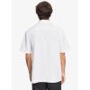 imageQuiksilver Waterman Mens Tahiti Palms 4 Button Up Floral Collared ShirtWhite Centinella