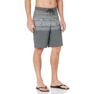 imageQuiksilver Waterman Mens Standard Tongs Slide Boardshort Swim Trunk Black TONGSLIDE BS 32
