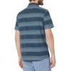 imageQuiksilver Mens Cali Sunrise Button Up Woven ShirtMidnight Navy Cali Str