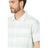 imageQuiksilver Mens Cali Sunrise Button Up Woven ShirtSky Blue Cali Str