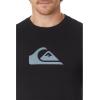 imageQuiksilver Mens Comp Logo Short Sleeve Screen TeeBlack