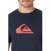 imageQuiksilver Mens Comp Logo Short Sleeve Screen TeeNavy