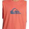 imageQuiksilver Mens Comp Logo Short Sleeve Screen TeeSpiced Coral