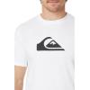 imageQuiksilver Mens Comp Logo Short Sleeve Screen TeeWhite