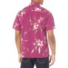 imageQuiksilver Mens Night Bloomer Button Up Woven TopMagenta Night Bloomer 234