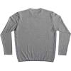 imageQuiksilver Mens Sea Hound Ls Crew Knit ShirtMid Grey Marl
