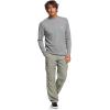 imageQuiksilver Mens Sea Hound Ls Crew Knit ShirtMid Grey Marl