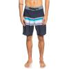 imageQuiksilver Mens Standard Surfsilk Stretch 19 Inch Boardshort Swim TrunkDark GreyPurpleBlue