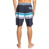 imageQuiksilver Mens Standard Surfsilk Stretch 19 Inch Boardshort Swim TrunkDark GreyPurpleBlue